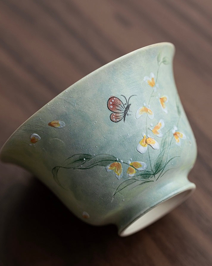 Hand-painted Oncidium gai wan