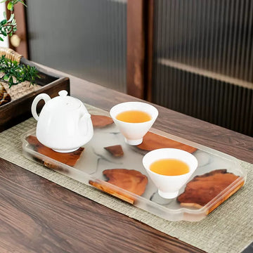 Resin Wood tea tray