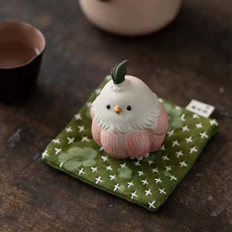 Garlic bird teapet