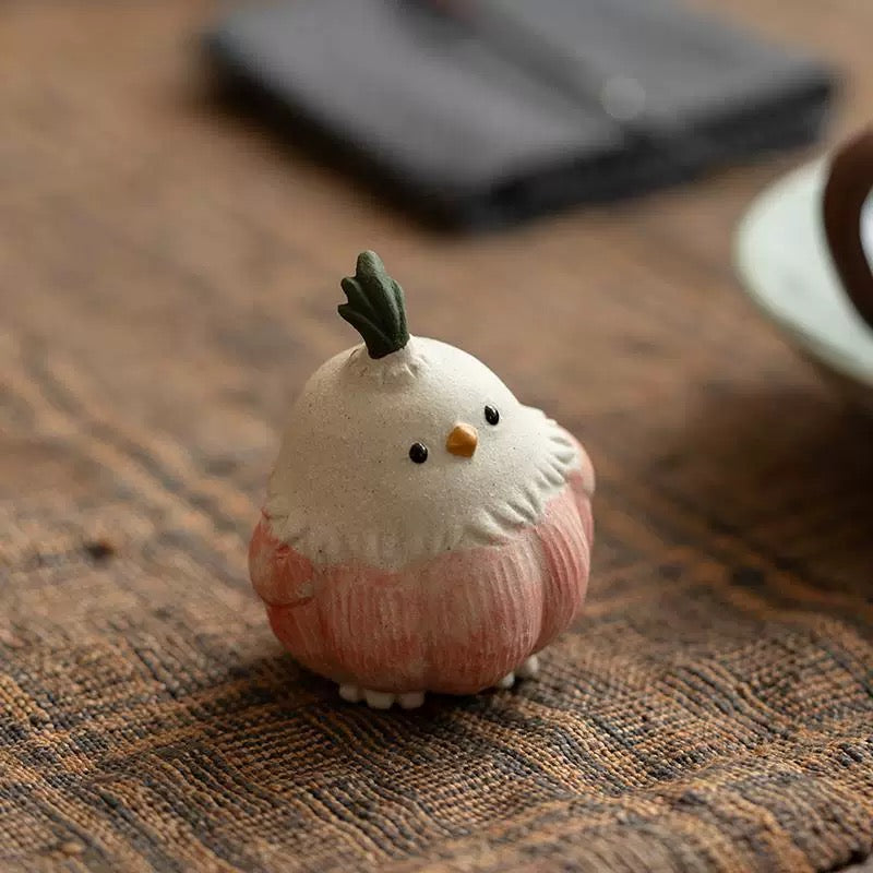 Garlic bird teapet