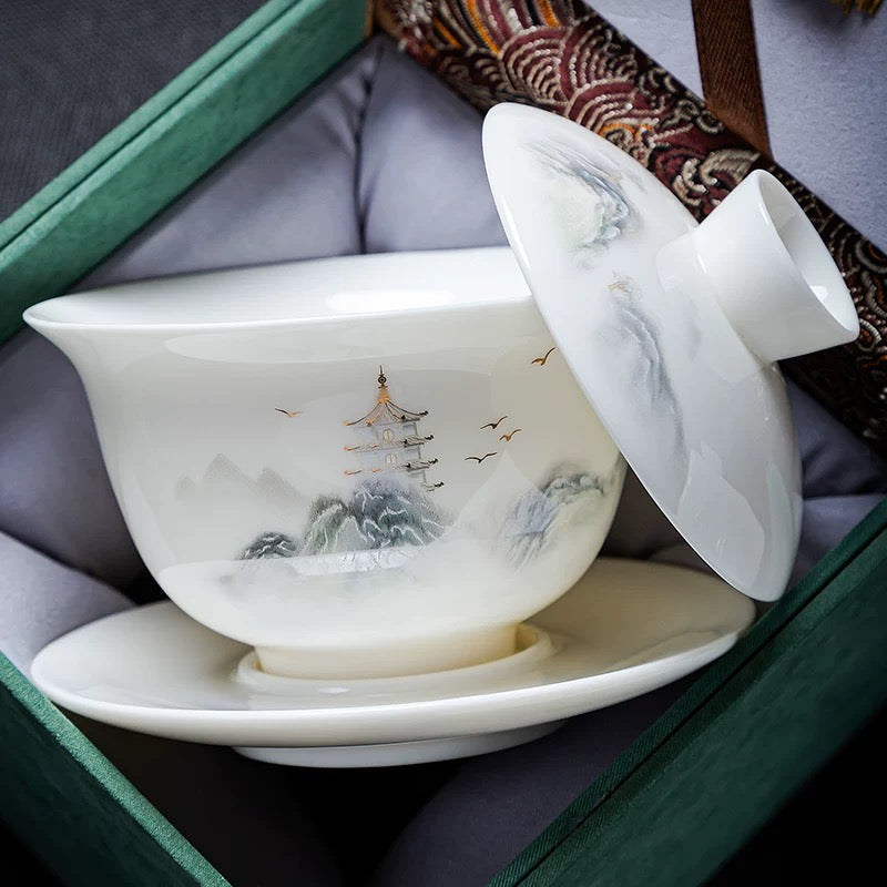 Mountain Tower gaiwan