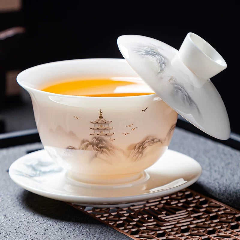 Mountain Tower gaiwan