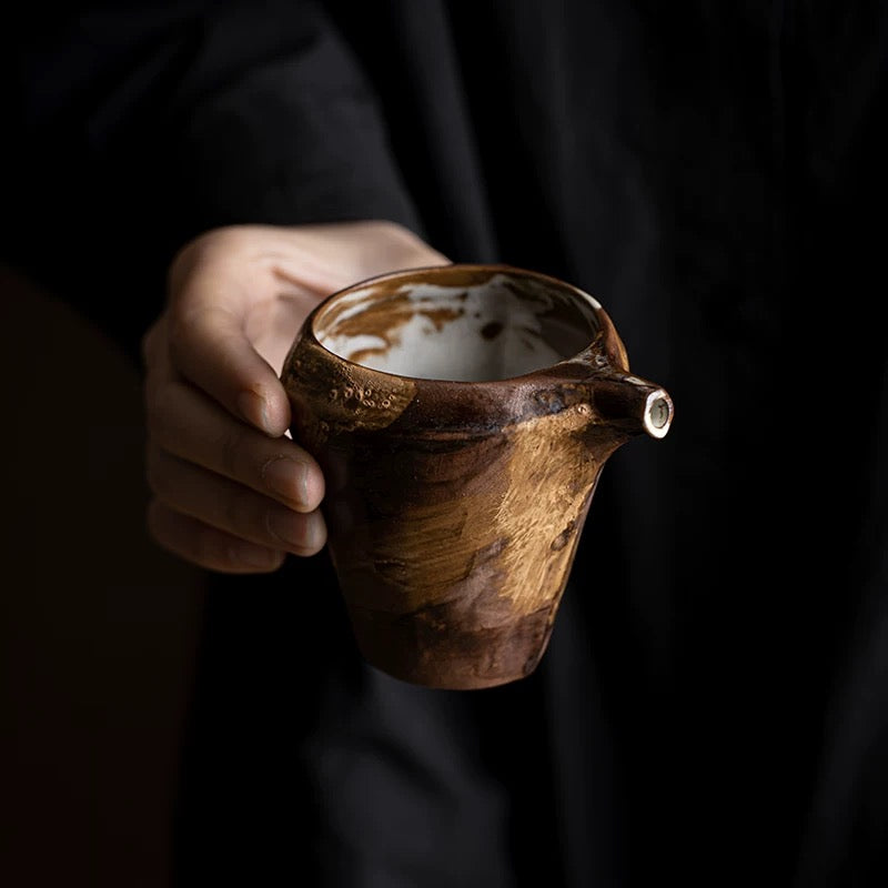 Tree Grain Brown fair cup
