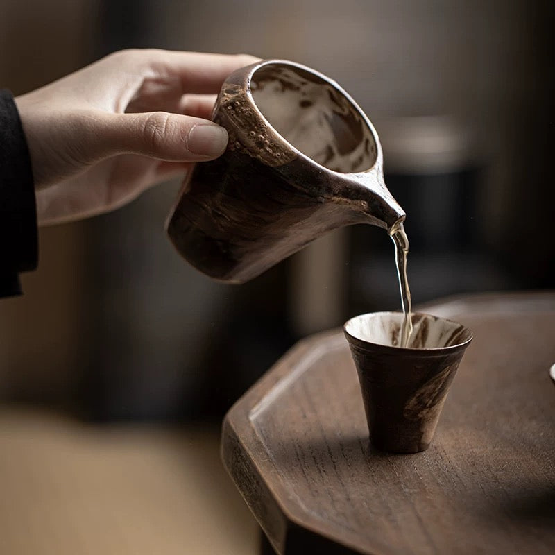 Tree Grain Brown fair cup