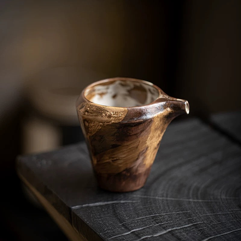 Tree Grain Brown fair cup