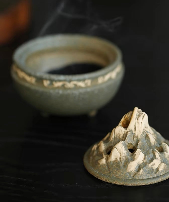 Ceramic incense burner