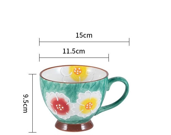 Ceramic breakfast cup