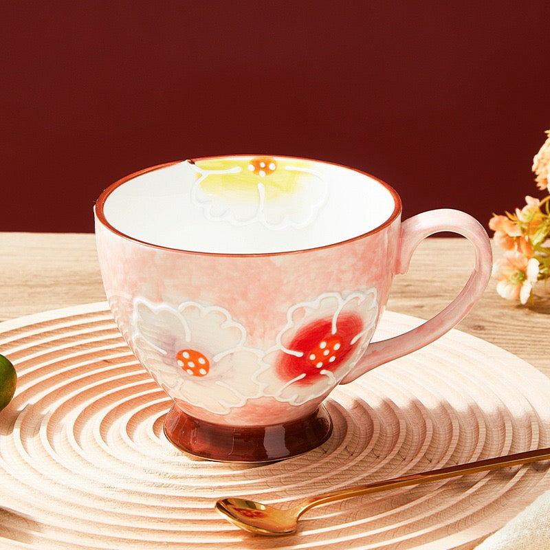Ceramic breakfast cup
