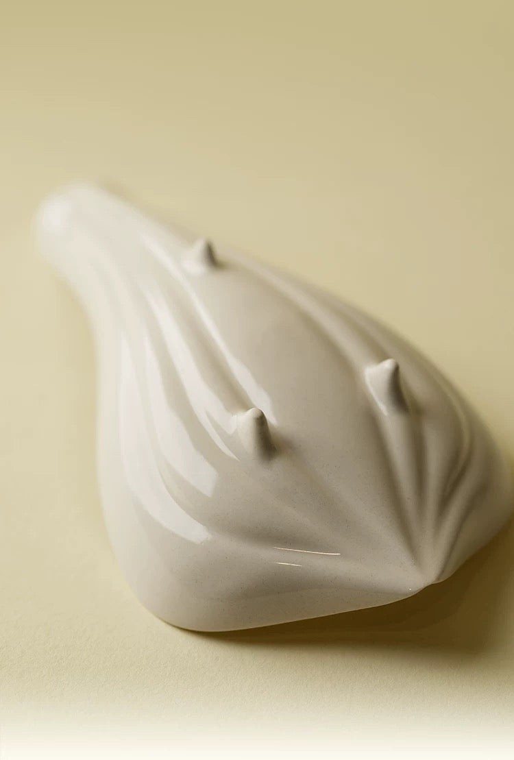 Ceramic tea scoop