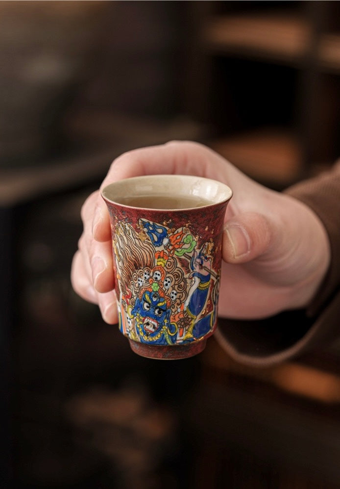 Thangka teacup