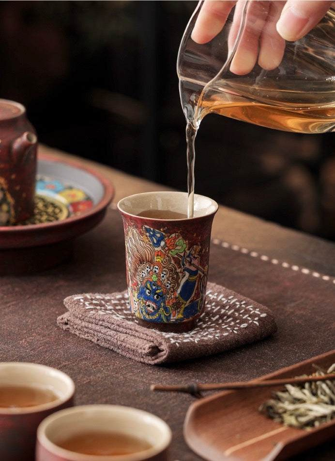 Thangka teacup