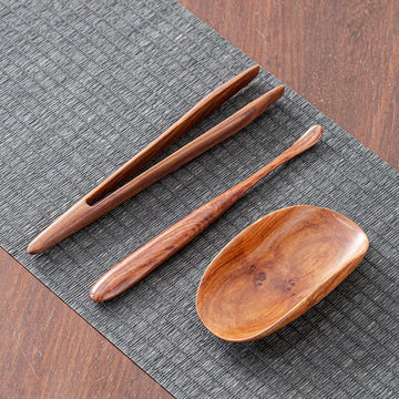 Rosewood tea scoop