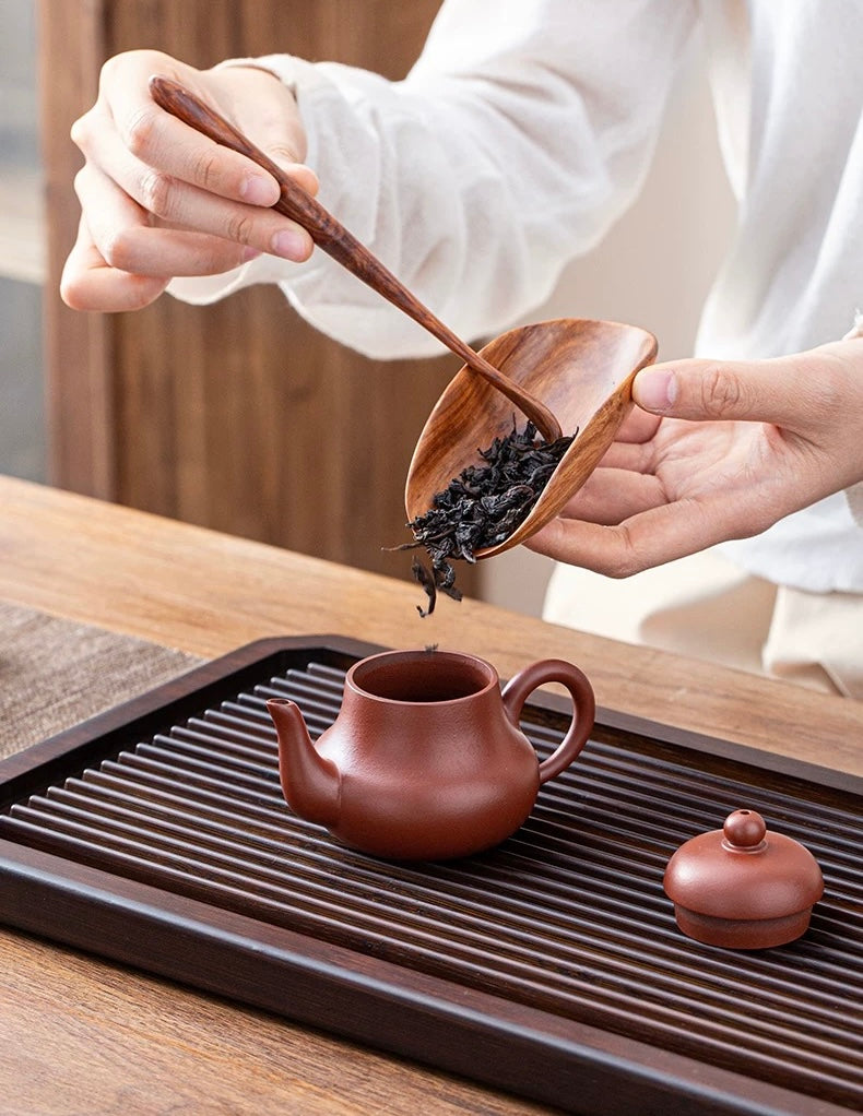 Rosewood tea scoop