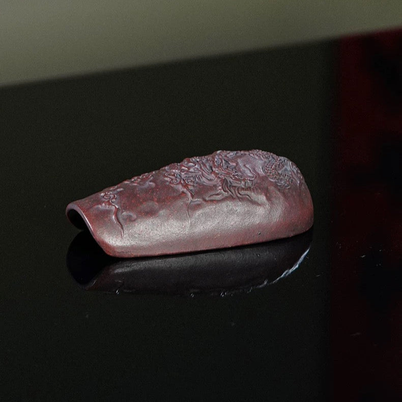 Bronze Clay tea scoop