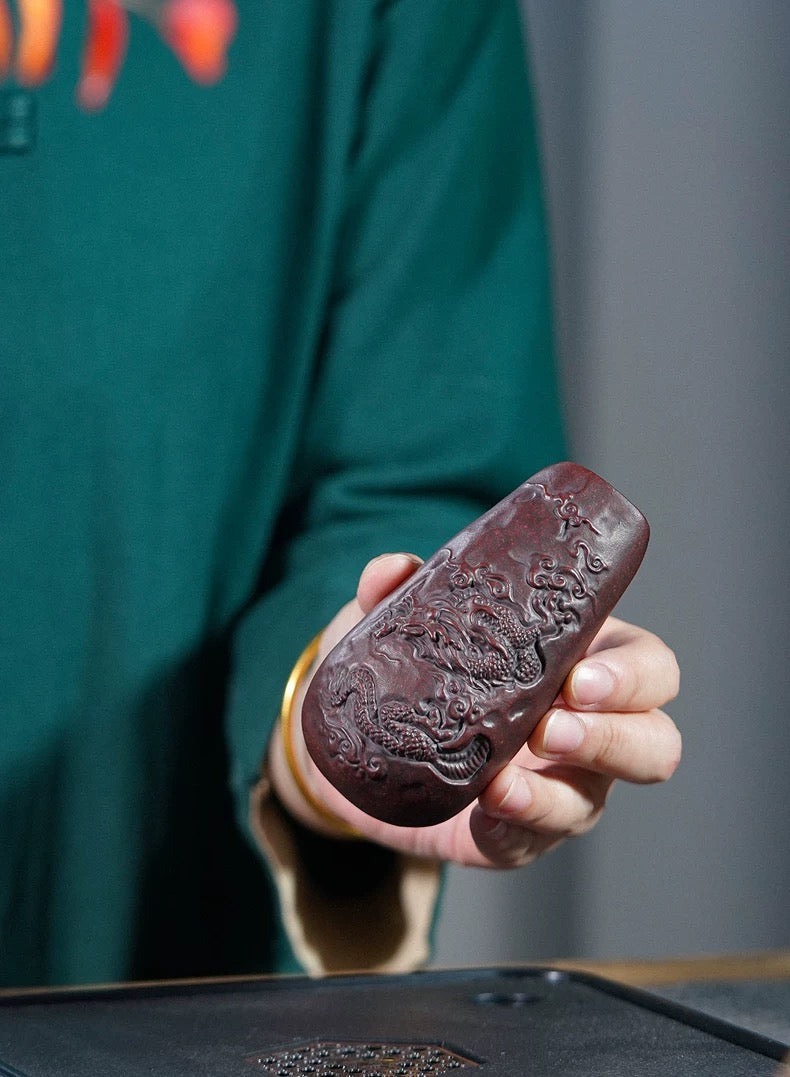 Bronze Clay tea scoop