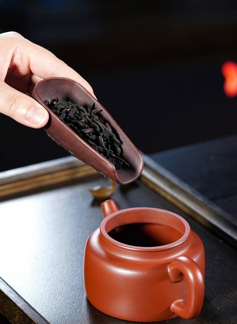 Bronze Clay tea scoop