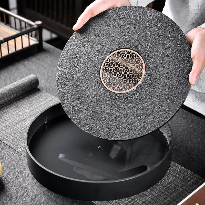 WuJin Stone tea tray