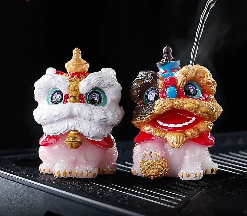 Lion Dance tea pet