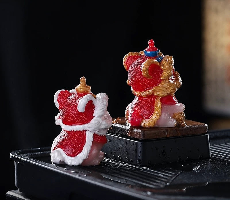 Lion Dance tea pet