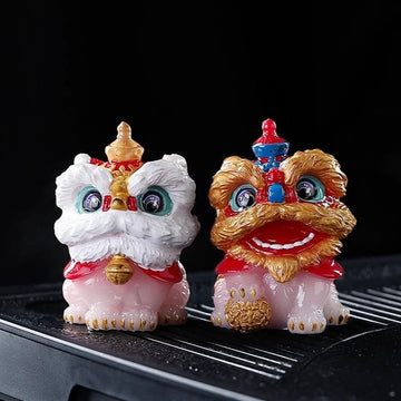 Lion Dance tea pet