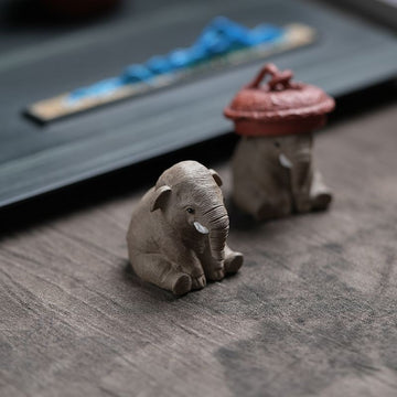 Small Elephant tea pet