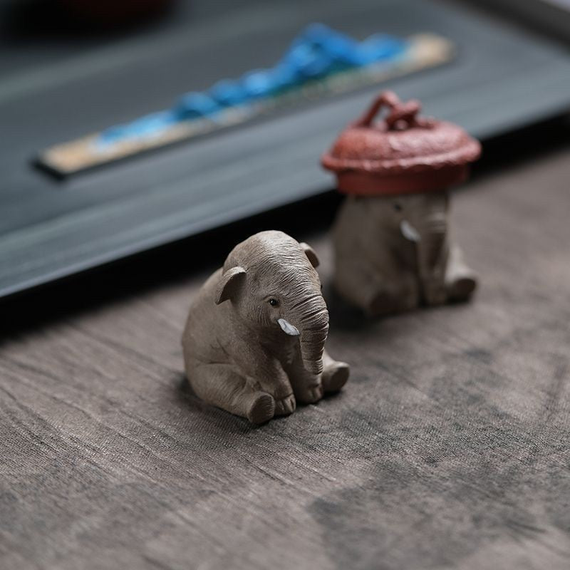 Small Elephant tea pet