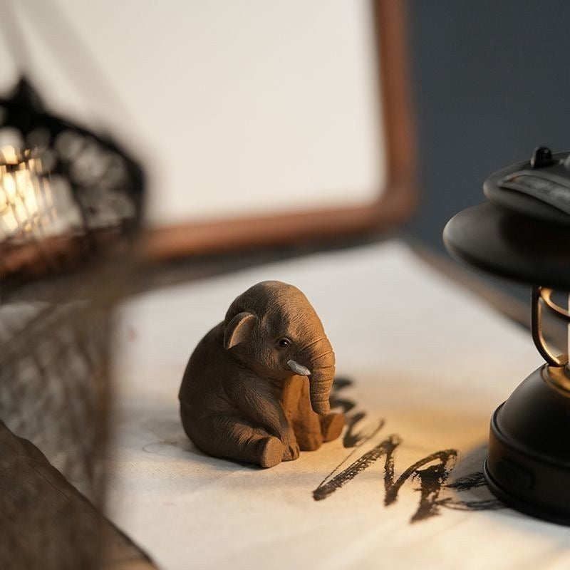Small Elephant tea pet