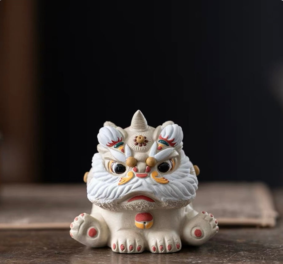 Lion Dance tea pet