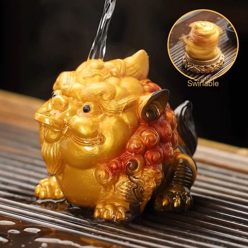 Rotating PI Xiu tea pet