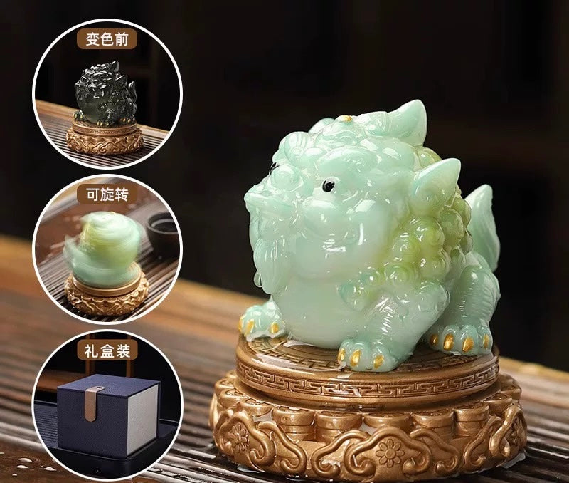 Rotating PI Xiu tea pet