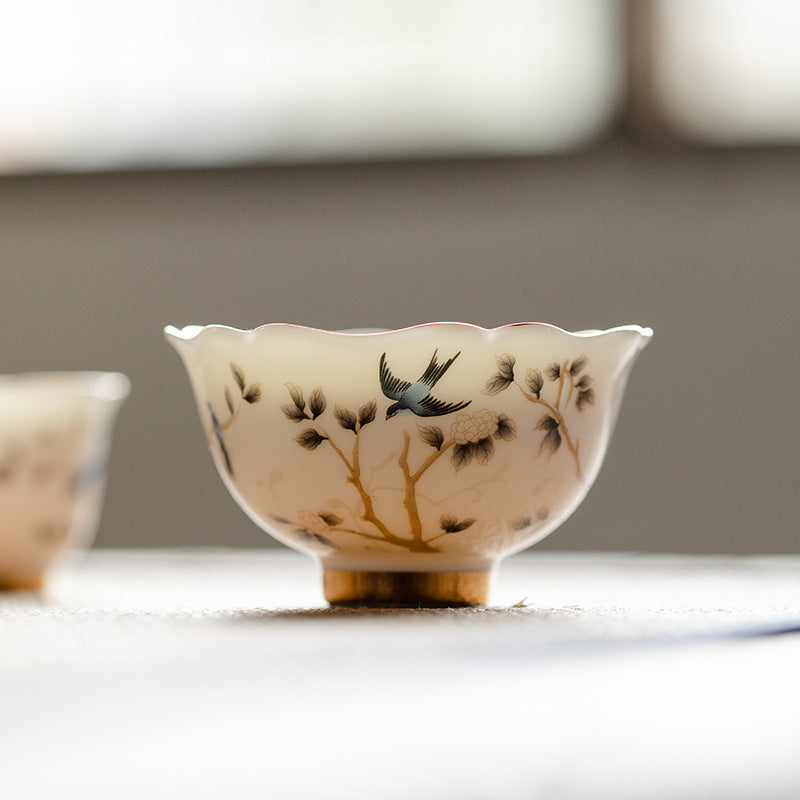 Warbler teacup
