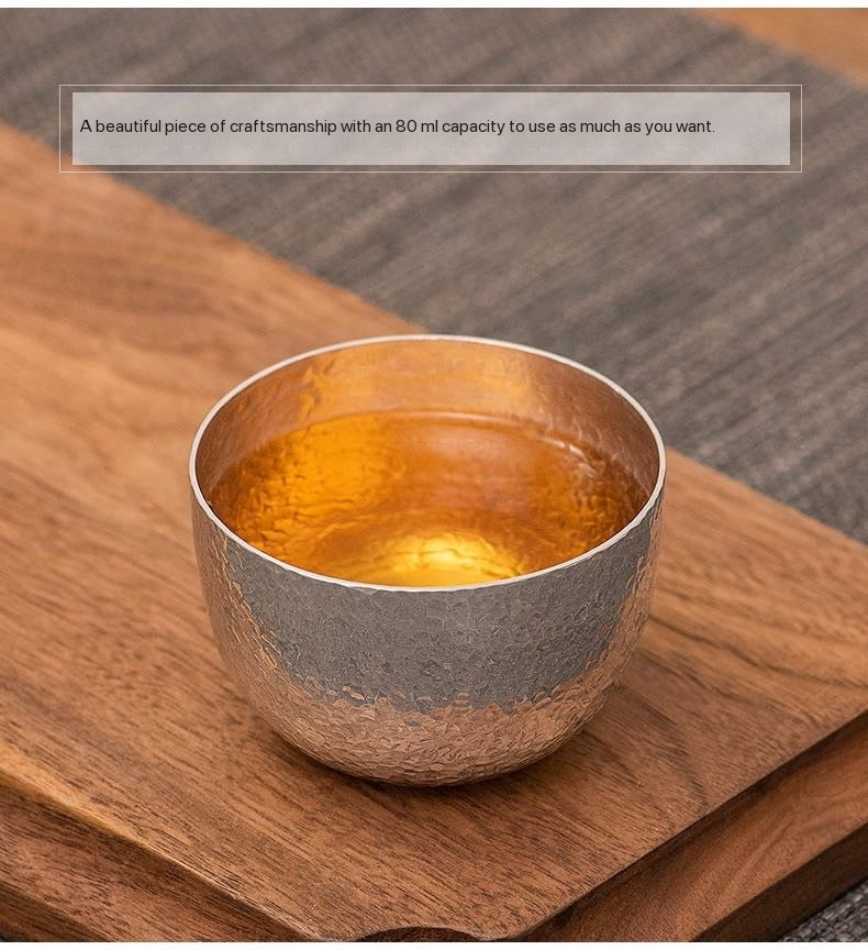Pure Silver 999 teacup （2）