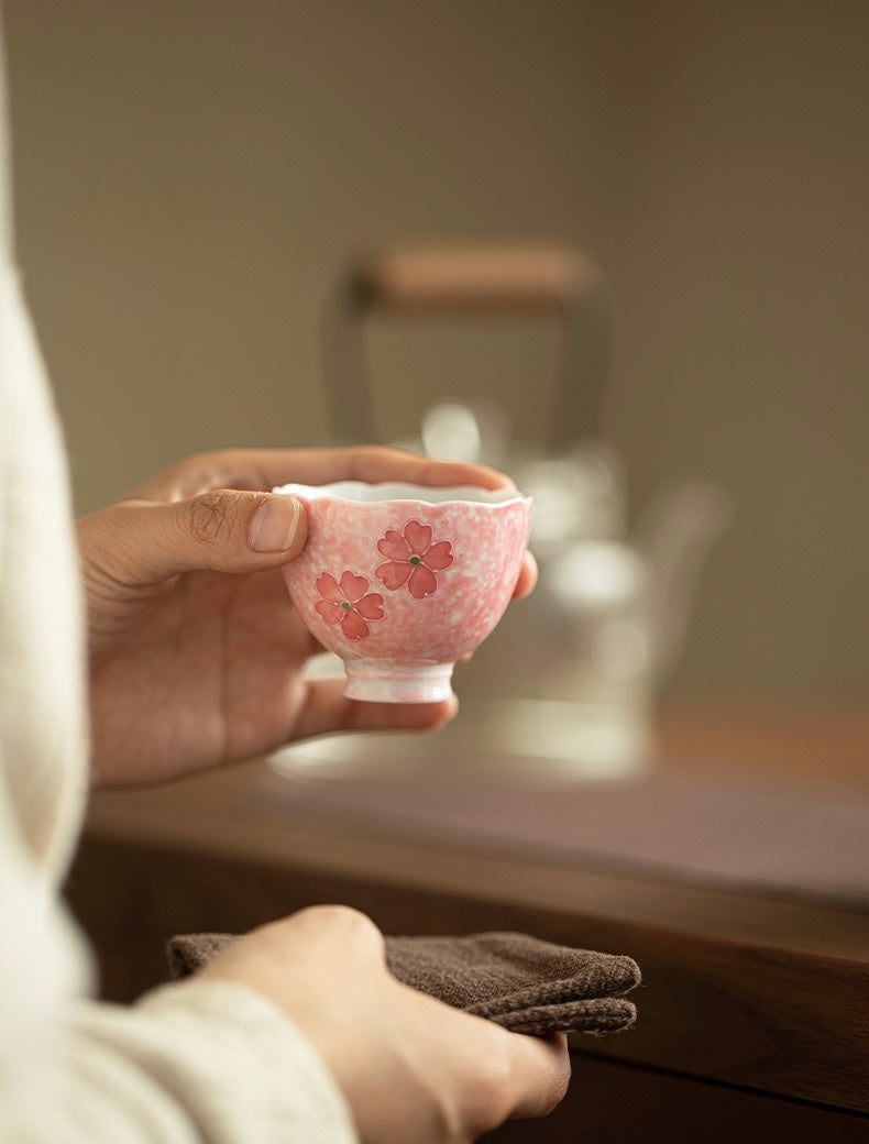 Sakura teacup