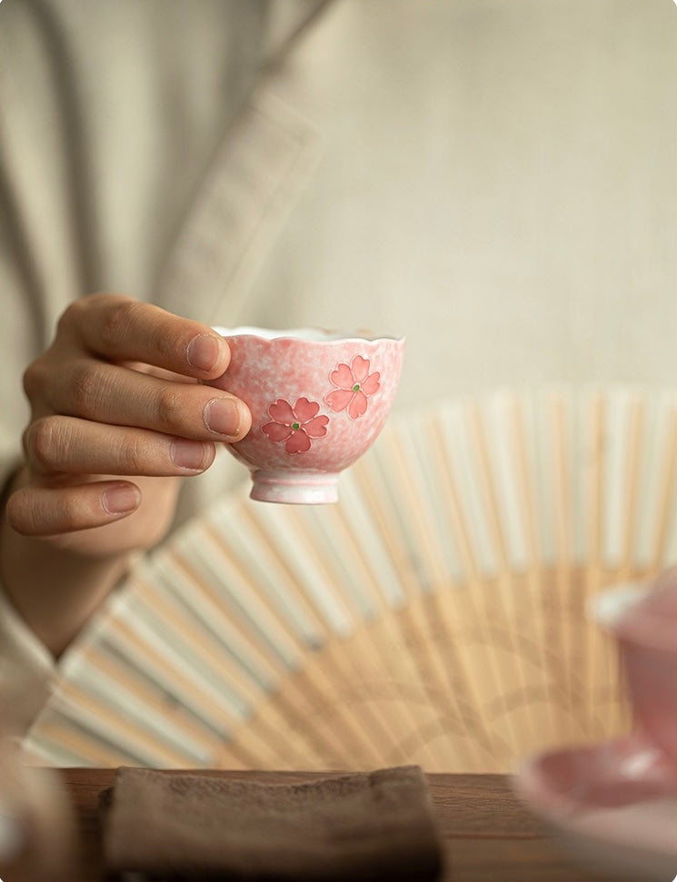 Sakura teacup