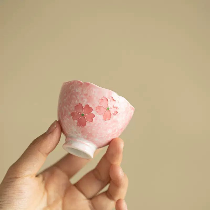 Sakura teacup