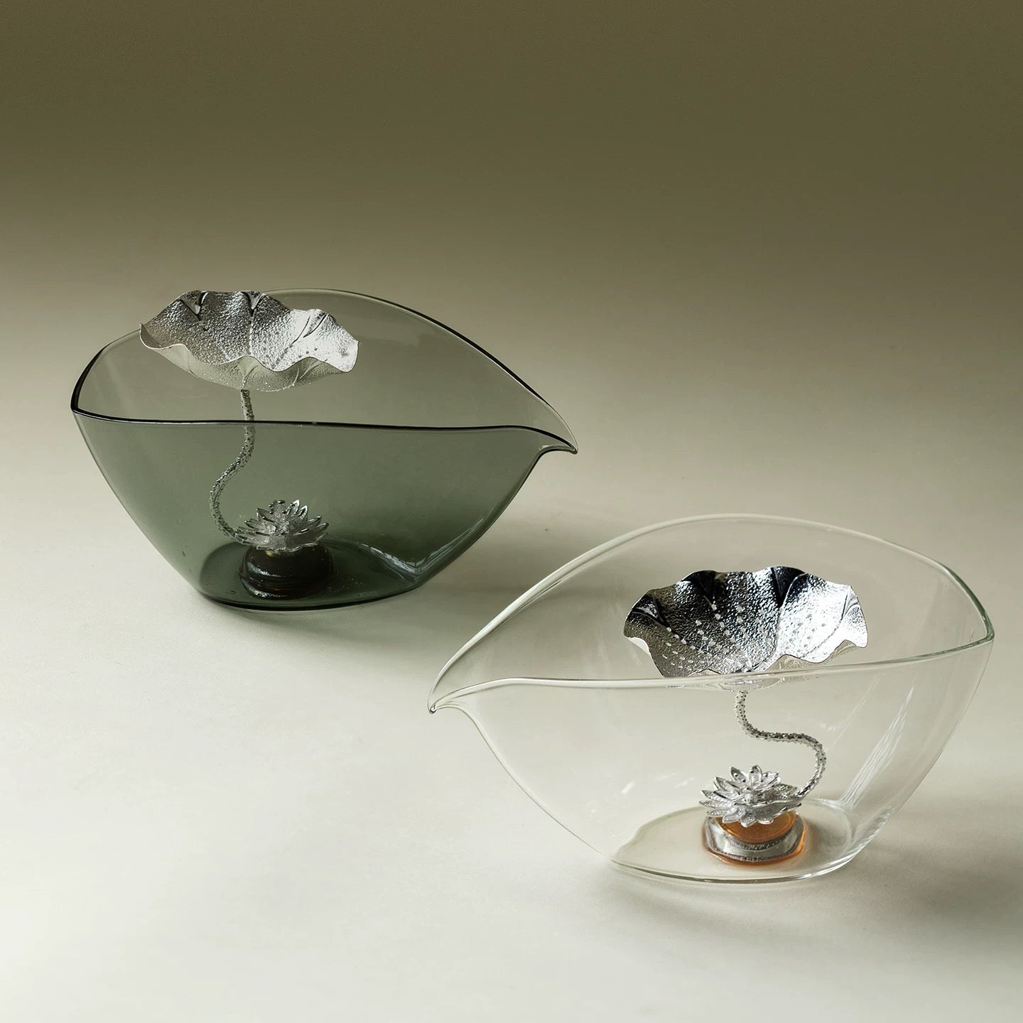 Silver Lotus Petal fair cup