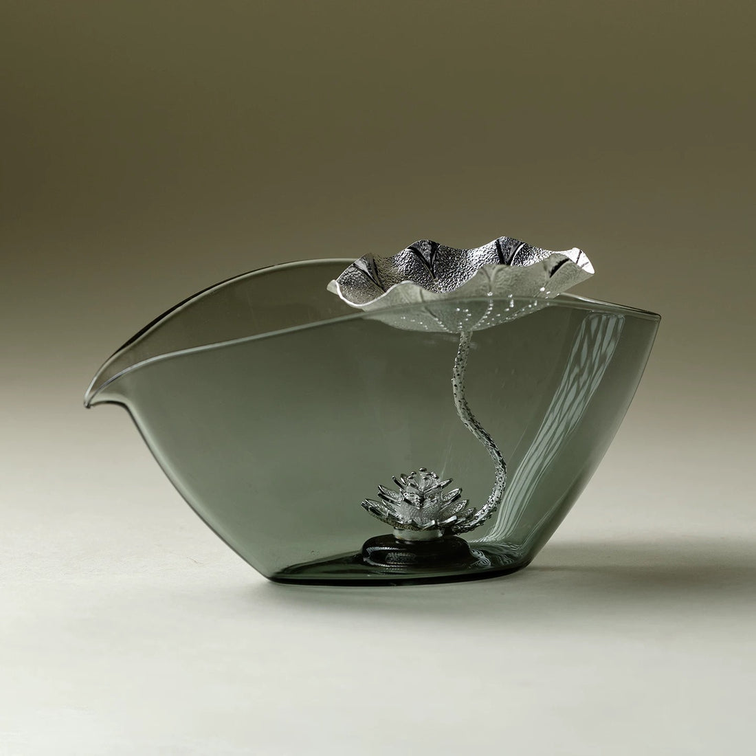 Silver Lotus Petal fair cup