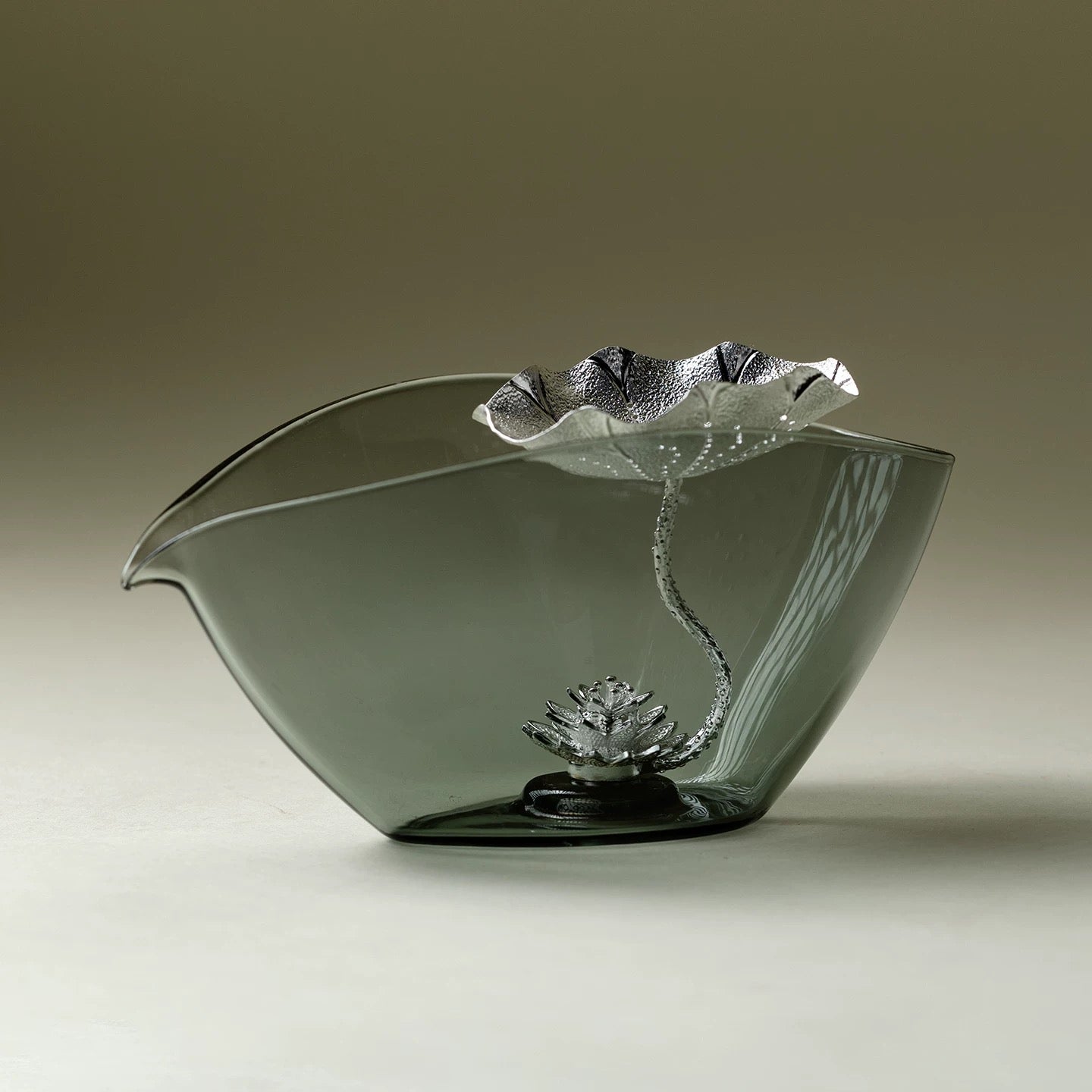 Silver Lotus Petal fair cup