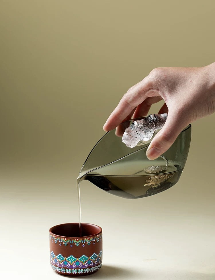 Silver Lotus Petal fair cup
