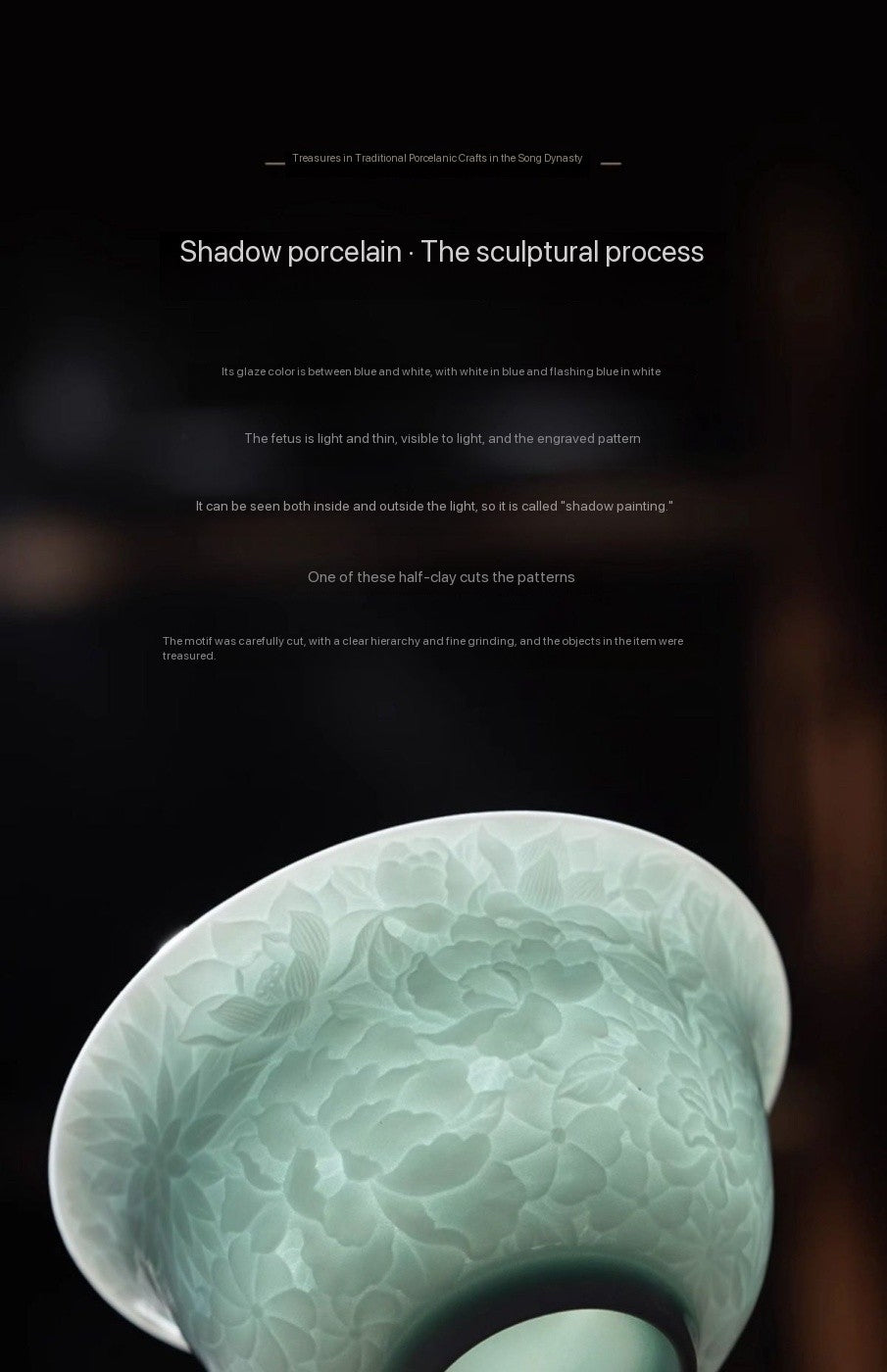 YingQing SAN CAI Covered Bowl