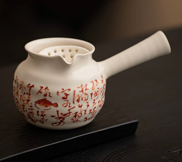 Fish-patterned Character tea stove
