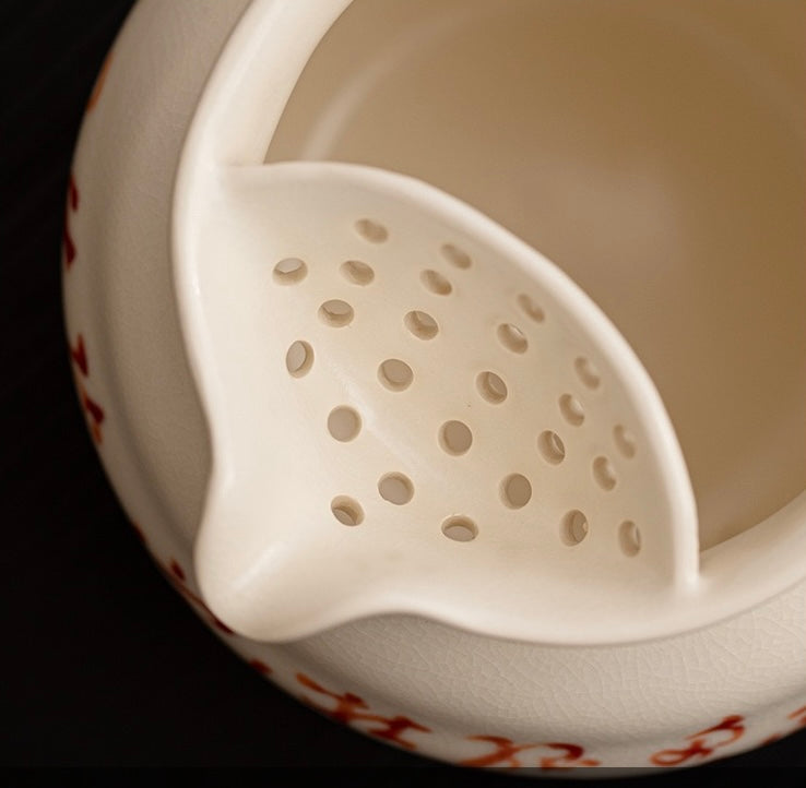 Fish-patterned Character tea stove