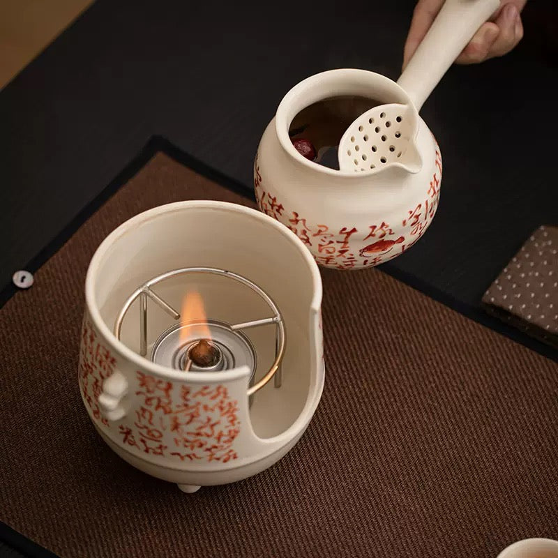 Fish-patterned Character tea stove