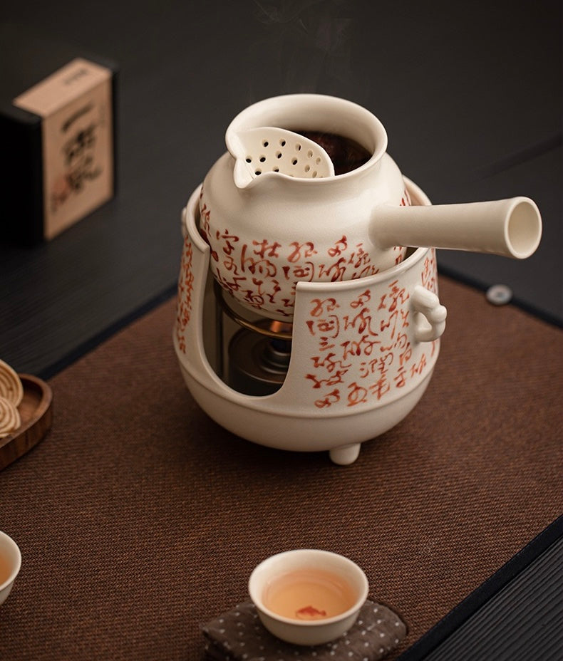 Fish-patterned Character tea stove