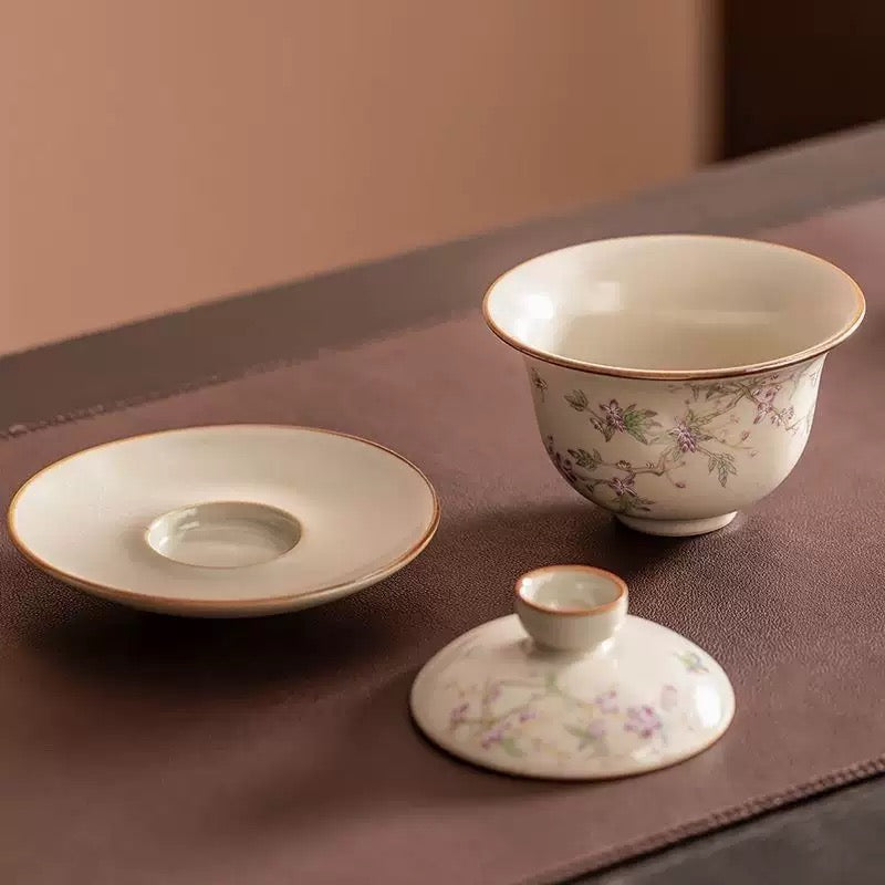 Wisteria Flower gaiwan
