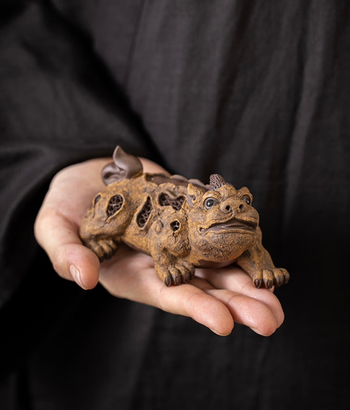 Attract And Seek Wealth tea pet