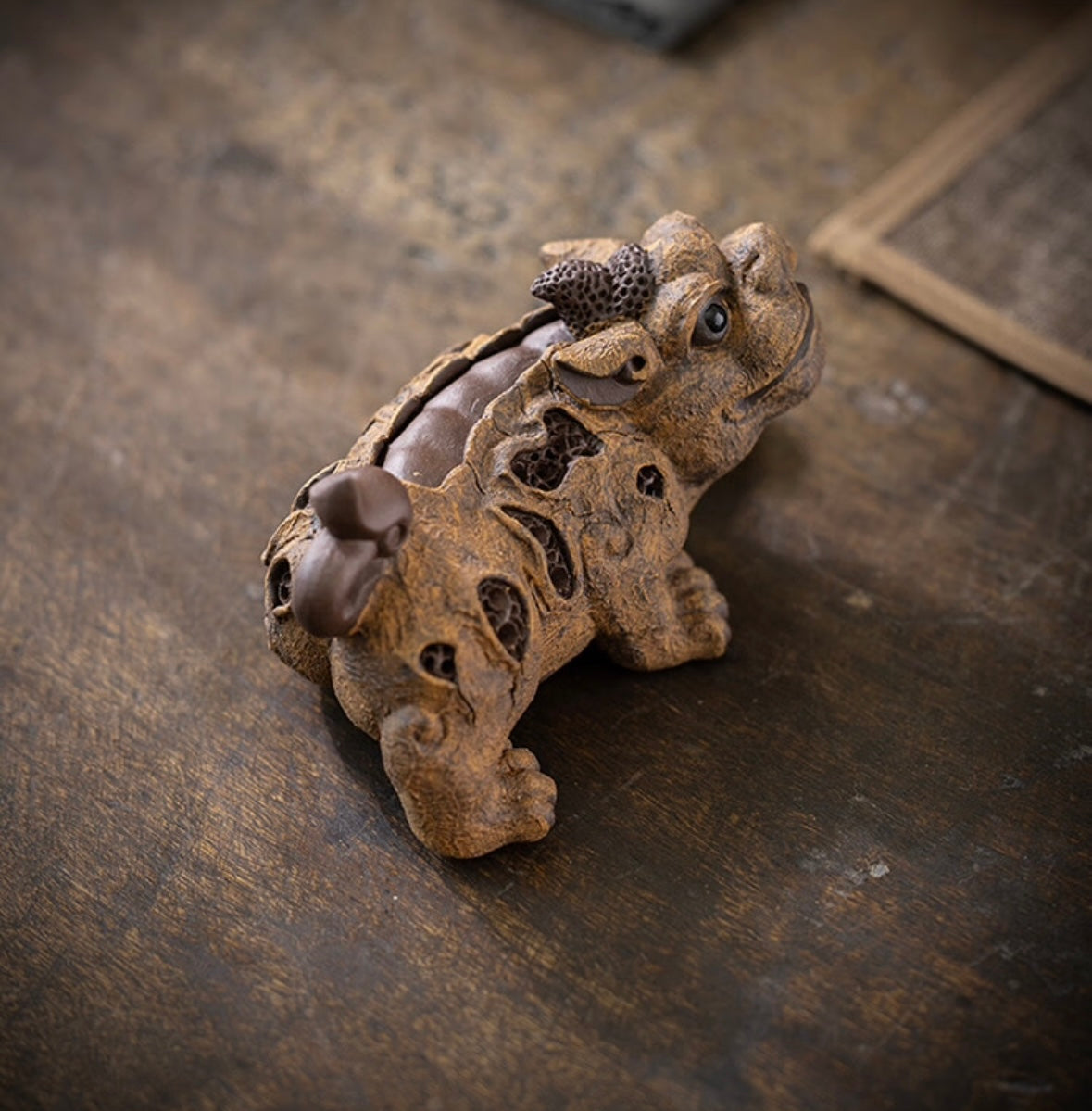 Attract And Seek Wealth tea pet