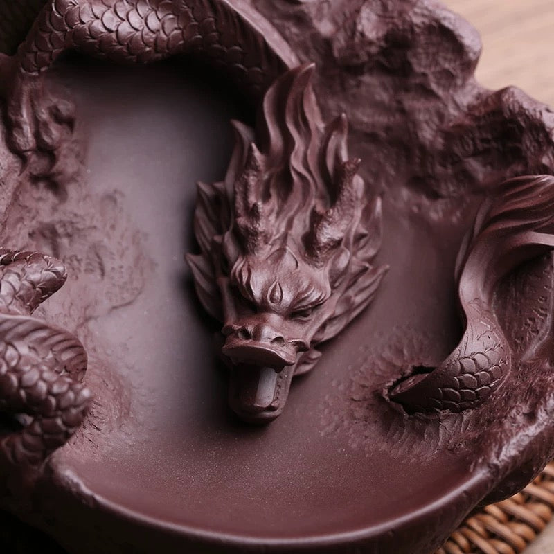 ZiSha Dragon teacup