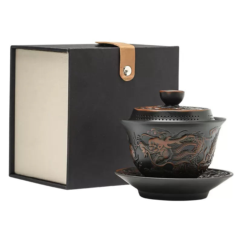 Purple Pottery gai wan