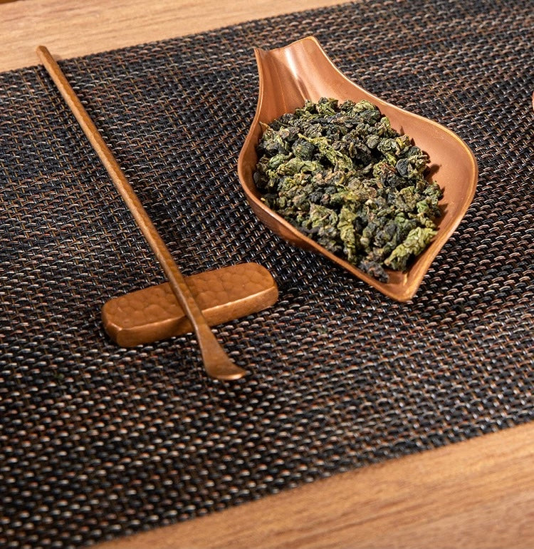 Red Copper tea scoop